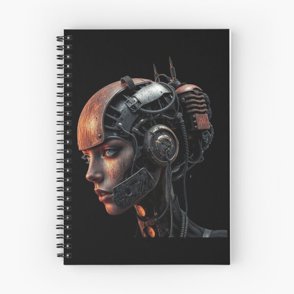 Item preview, Cybernetic Valkyrie – Rusted AI Warrior designed and sold by PMTaurus.
