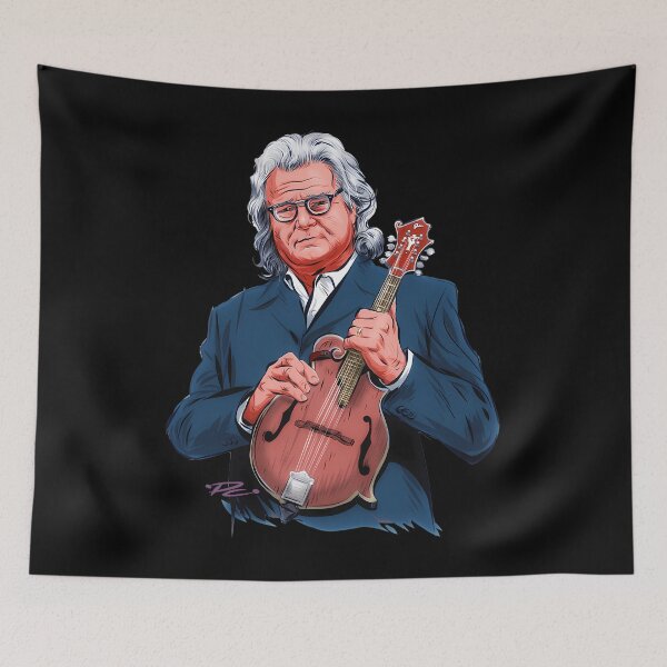 Item preview, Ricky Skaggs - An Illustration By Paul Cemmick designed and sold by criscdsousa.