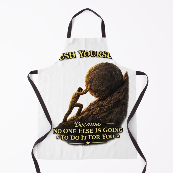 Item preview, Push Yourself to Greatness – Motivational Self Growth Design designed and sold by Awezecotrend.