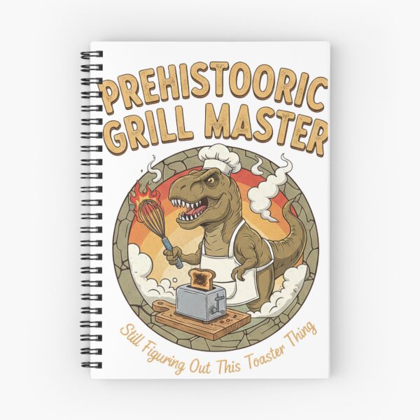 Item preview, Funny T-Rex Prehistoric Grill Master - Dinosaur Cooking Humor designed and sold by Wear Sculpt.