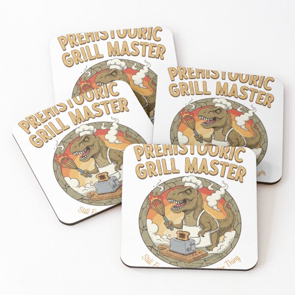 Item preview, Funny T-Rex Prehistoric Grill Master - Dinosaur Cooking Humor designed and sold by Wear Sculpt.