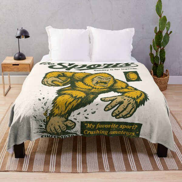 Item preview, Vintage Bigfoot Football Go Sports designed and sold by CamaleonDesigns.