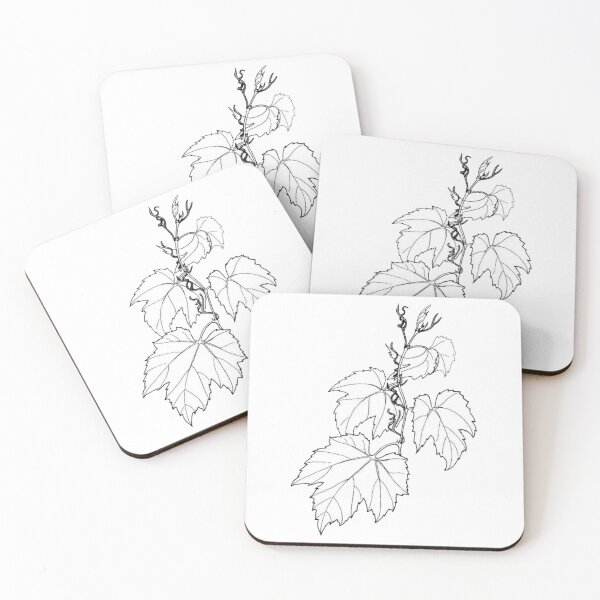 Item preview, Grape Leaf Illustration designed and sold by HawthorneFlame.
