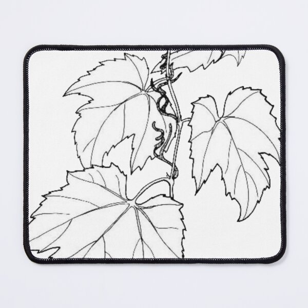 Item preview, Grape Leaf Illustration designed and sold by HawthorneFlame.