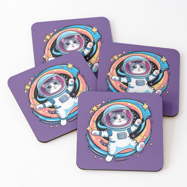 Item preview, Astronaut Cat in Cosmic Adventure designed and sold by PMTaurus.