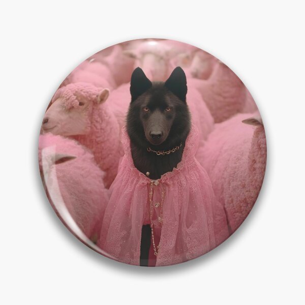Item preview, Be the dark wolf in pink designed and sold by Brendon987.