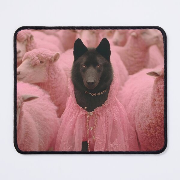 Item preview, Be the dark wolf in pink designed and sold by Brendon987.