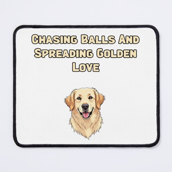 Item preview, Chasing Balls And Spreading Golden Love designed and sold by NatureUnleashed.