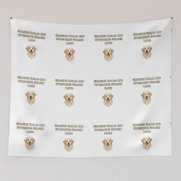 Item preview, Chasing Balls And Spreading Golden Love designed and sold by NatureUnleashed.