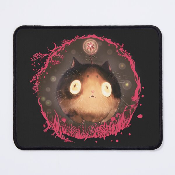 Item preview, Round Yokai Spirit - The Guardian Cat - Incespigatto designed and sold by Asilh87 Design.