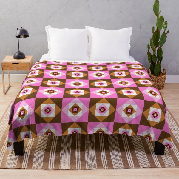 Item preview, Geometric Quilt: Ice Cream Flavors 2 designed and sold by SarahJosArt.