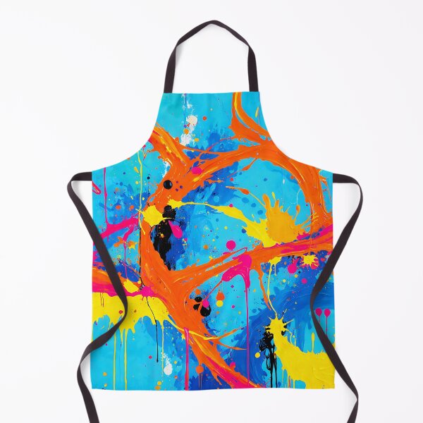 Item preview, Vibrant Abstract Colour Splash Art designed and sold by Aurea Geometry.