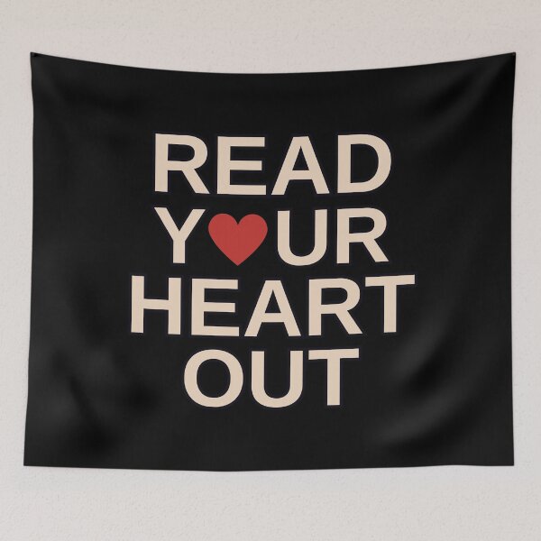 Item preview, Read Your Heart Out Valentine's Day Teacher | Typography Design designed and sold by PROPera-design.