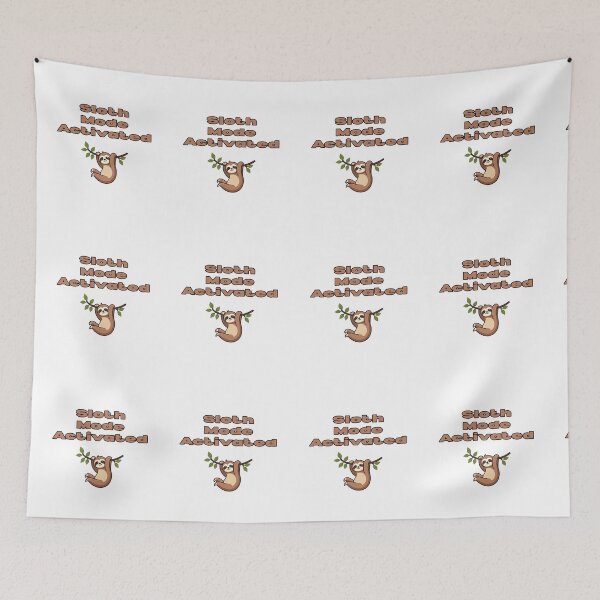 Item preview, Sloth Mode Activated designed and sold by NatureUnleashed.