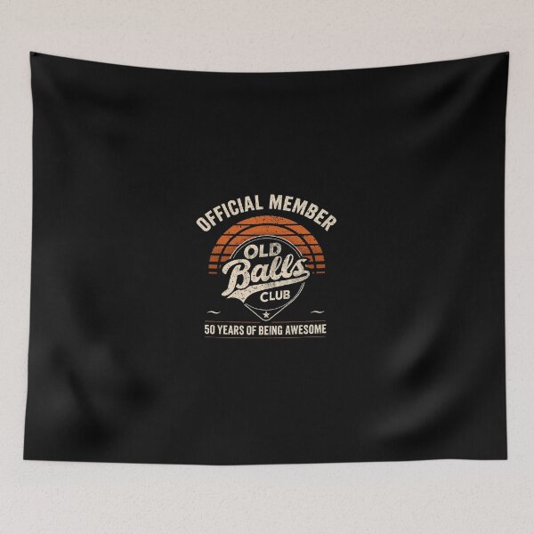 Item preview, Official Member Old Balls Club 50 Years T-Shirt | Funny 50th Birthday Golf Gift Tee for Men designed and sold by shop43.