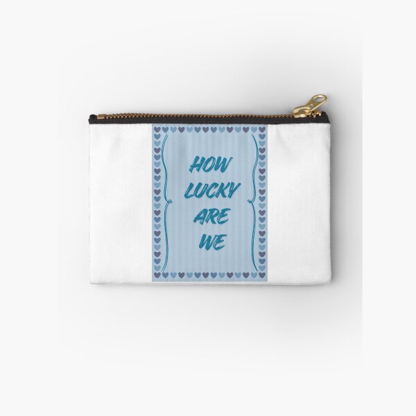 Item preview, how lucky are we- blue designed and sold by daylieart37.