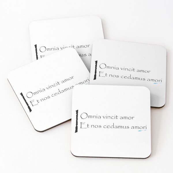 Item preview, Latin love quote designed and sold by Sloth-Oenologist Practicing Stoicism.