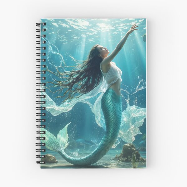 Item preview, Enchanted Deep Sea Sirens - Bioluminescent Mermaids & Shipwreck designed and sold by TheRichGallery.