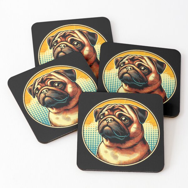 Item preview, Pug Pop Art designed and sold by One-True-North.
