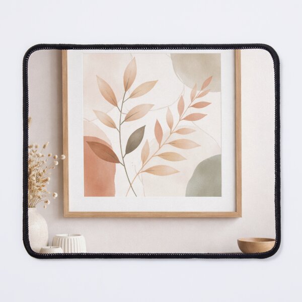 Item preview, Minimal Botanical Leaves Wall Art designed and sold by PREMIUM ART.