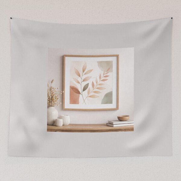 Item preview, Minimal Botanical Leaves Wall Art designed and sold by PREMIUM ART.