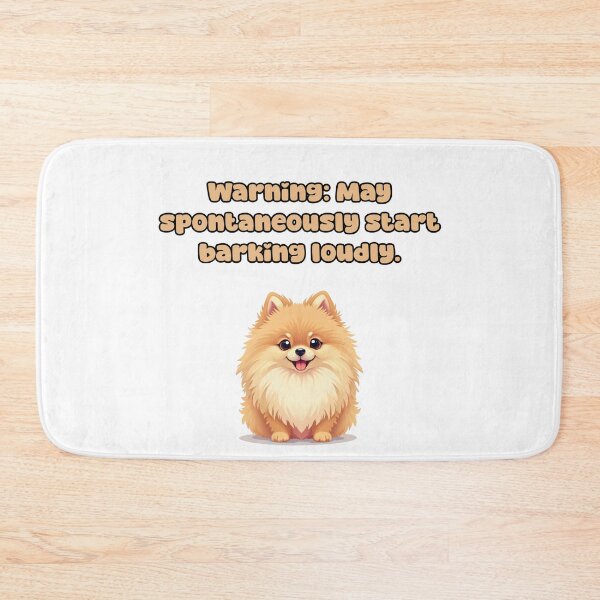 Item preview, Warning: May spontaneously start barking loudly. designed and sold by NatureUnleashed.