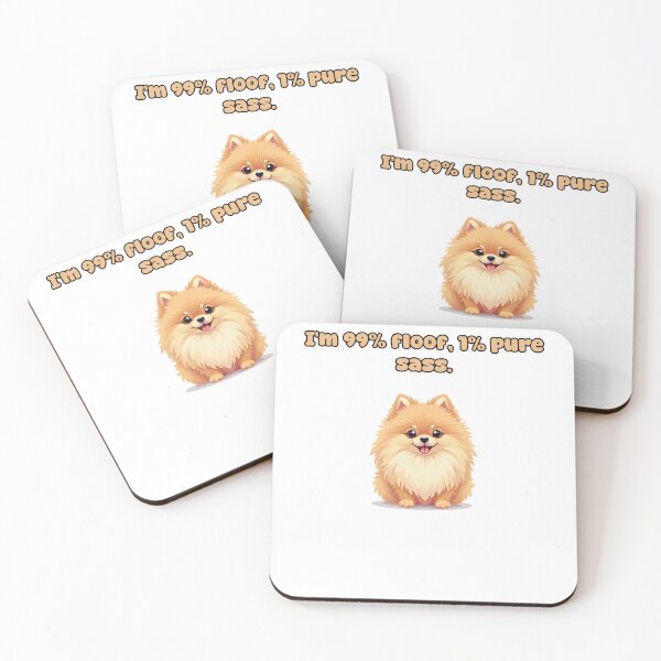 Item preview, I'm 99% floof, 1% pure sass. designed and sold by NatureUnleashed.