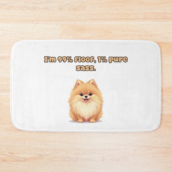 Item preview, I'm 99% floof, 1% pure sass. designed and sold by NatureUnleashed.