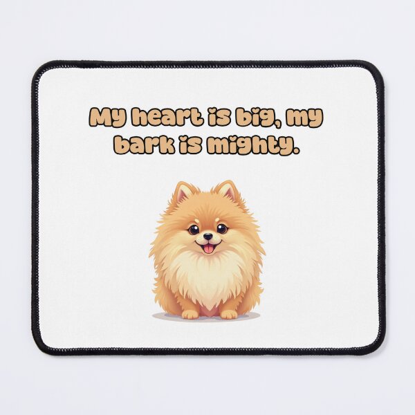 Item preview, Mi corazón es grande, mi ladrido es poderoso. designed and sold by NatureUnleashed.