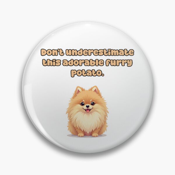 Item preview, Don't underestimate this adorable furry potato. designed and sold by NatureUnleashed.