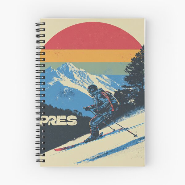 Item preview, Vintage apres ski mountain classic gift for skier designed and sold by PeTees shop.