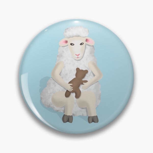 Item preview, Sheep with teddy bear designed and sold by Daniel Vasco.