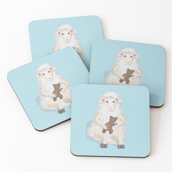 Item preview, Sheep with teddy bear designed and sold by Daniel Vasco.