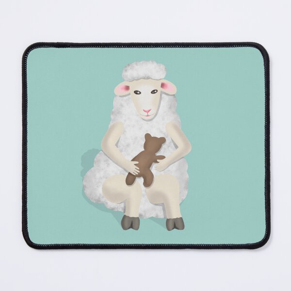 Item preview, Sheep with teddy bear designed and sold by Daniel Vasco.