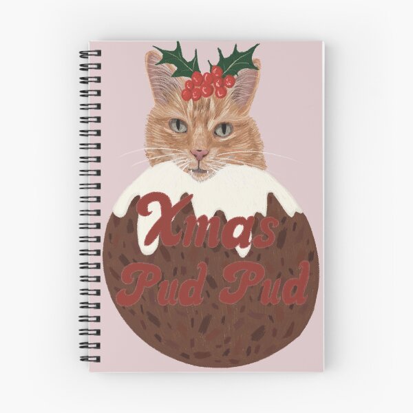 Item preview, Xmas pud pud orange cat Christmas pudding designed and sold by SorceressApprentice.