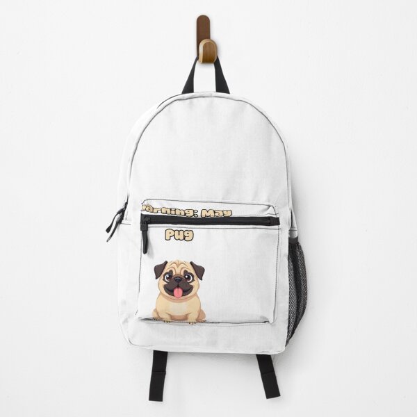Item preview, Warning: May Suddenly Cuddle A Pug designed and sold by NatureUnleashed.