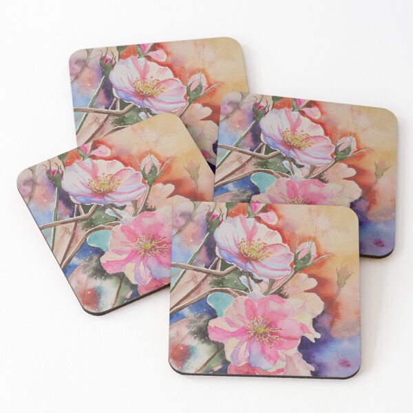 Item preview, Summer Flowers Watercolour Painting by Monika's Painting designed and sold by Monika's Painting.
