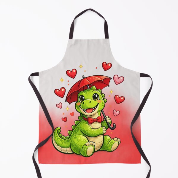 Item preview, Love’s raining down, and this Dino’s here for every drop | Valentine Dinosaur designed and sold by skkyfaithArtz.