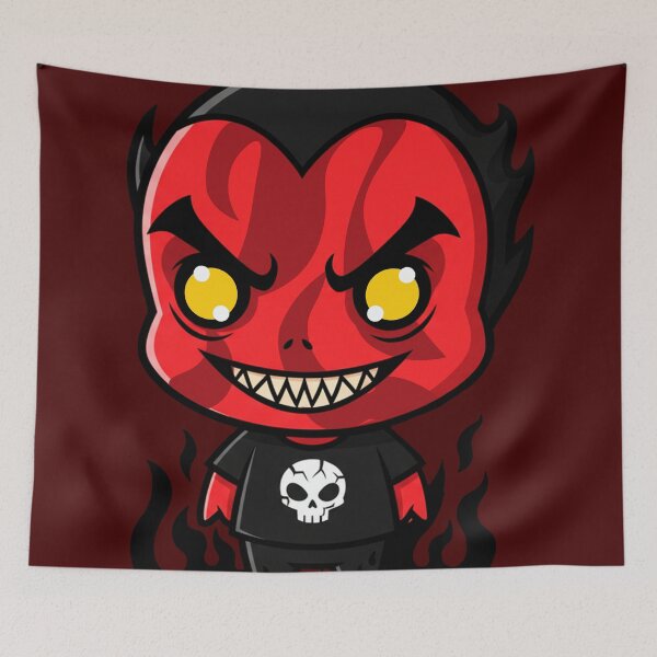 Item preview, Cute Horror - Lipstick Face Demon designed and sold by Pontoart.