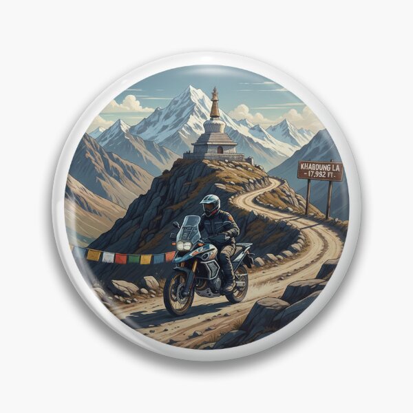 Item preview, Khardung La Himalayan Motorcycle Adventure designed and sold by Atlas and Aesthetic.