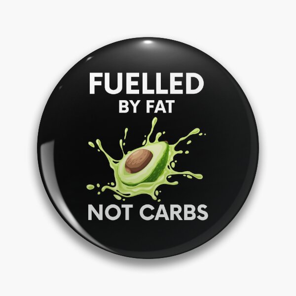 Item preview, Fuelled by Fat Not Carbs – Funny Keto Diet Shirt designed and sold by MOKRONOS.
