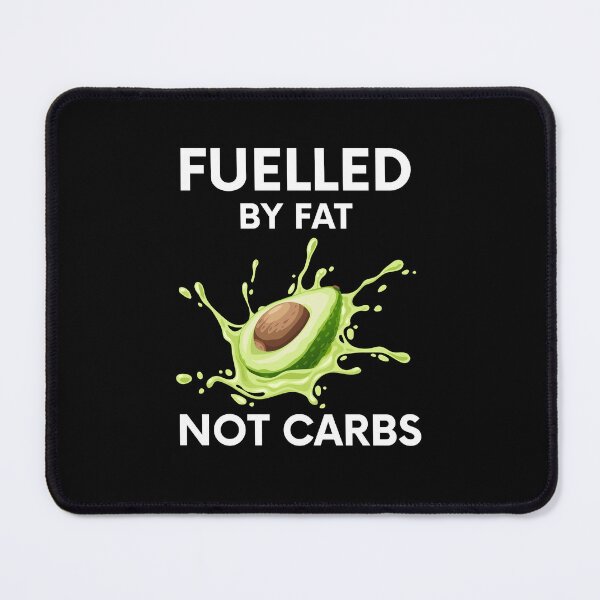 Item preview, Fuelled by Fat Not Carbs – Funny Keto Diet Shirt designed and sold by MOKRONOS.