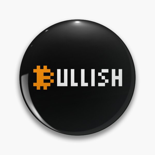 Item preview, Bitcoin Bullish Retro Icon designed and sold by CyberRex.