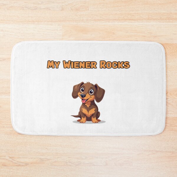 Item preview, My Wiener Rocks designed and sold by NatureUnleashed.