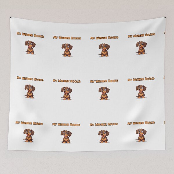Item preview, My Wiener Rocks designed and sold by NatureUnleashed.