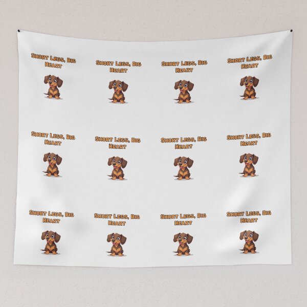 Item preview, Short Legs, Big Heart designed and sold by NatureUnleashed.