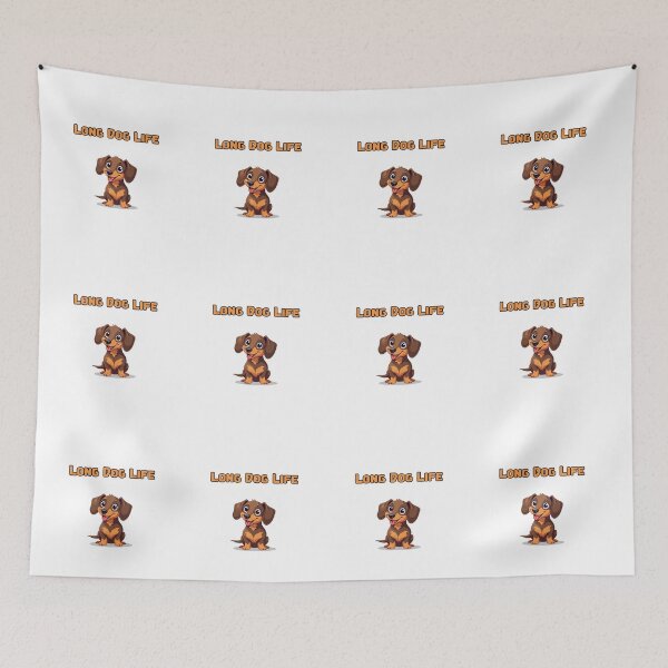Item preview, Long Dog Life designed and sold by NatureUnleashed.