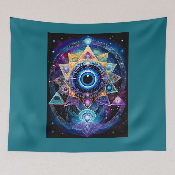 Item preview, EYE OF GOD COSTELLO VISION ART designed and sold by Anamcaradivine.