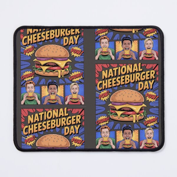 Item preview, National Cheeseburger Day 2026 designed and sold by karolinao746.