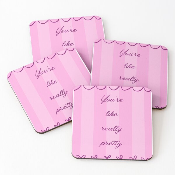 Item preview, you're like really pretty- pink designed and sold by daylieart37.